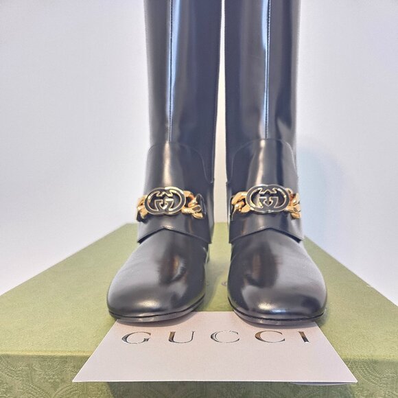 Gucci women's boot size 10.us (RETAIL PRICE $1,850) BRAND NEW - Picture 1 of 6